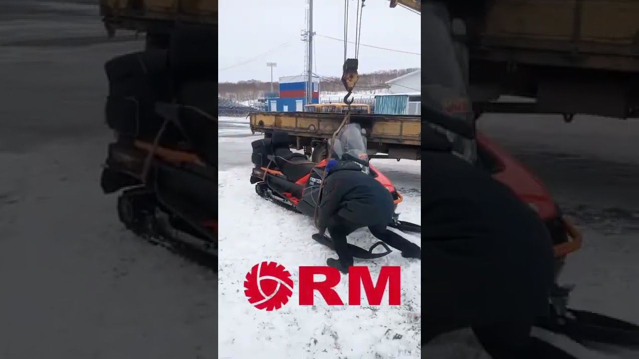 Снегоход Frontier 1000 на гонке Берингия-2022 смотреть онлайн