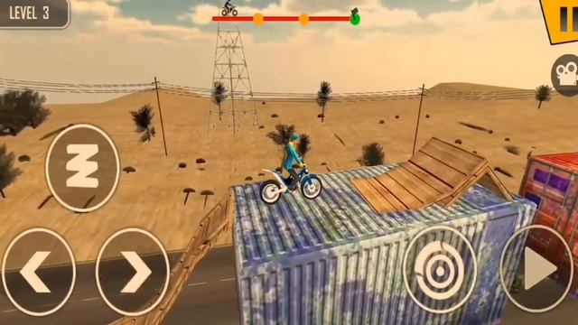 Stunt bike racing game trial tricks master || Stunt bike racing game for android || Stunt riding смотреть онлайн