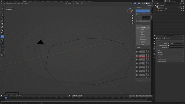 CAD Sketcher -- CAD In Blender!
