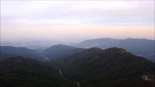 Южная Корея. Горный пейзаж смотреть онлайн