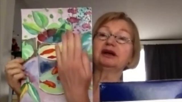 НЕРЕАЛЬНОЕ РИСОВАНИЕ -1 АКВАРИУМ с КРАСНЫМИ РЫБКАМИ смотреть онлайн