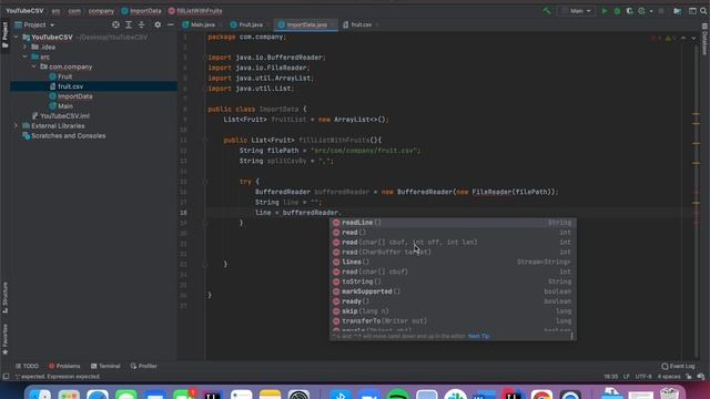How to load data into a list of objects from CSV FILE! смотреть онлайн
