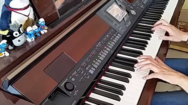 New York, New York - piano Clavinova CVP505 смотреть онлайн