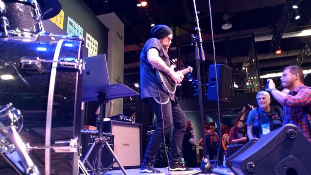 Boss Katana Artist MkII Andy James Shattered And Broken live NAMM 2020 смотреть онлайн