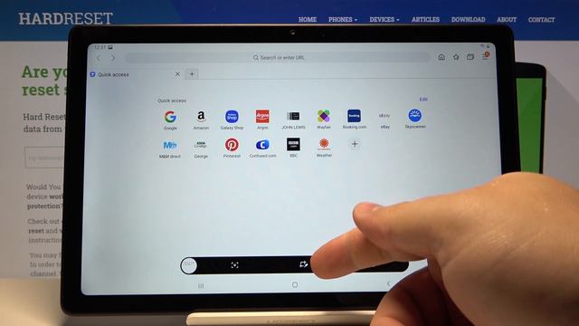 How to Capture Screen in Samsung Galaxy Tab A7 - Take a Screenshot смотреть онлайн