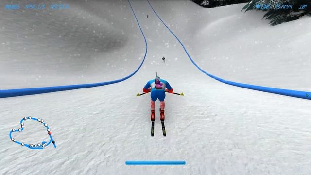 ЛУЧШИЙ СИМУЛЯТОР БИАТЛОНА | NGL Biathlon смотреть онлайн
