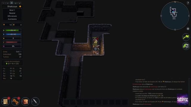 Ultimate ADOM - Caverns of Chaos | Video Gameplay walkthrough playthrough without comment. Enjoy! смотреть онлайн
