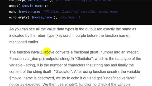 PHP A-Z Class 2 Part(2) Variables Scope & Function смотреть онлайн