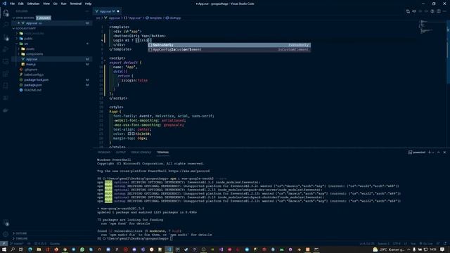 Vuejs Google Sign In смотреть онлайн