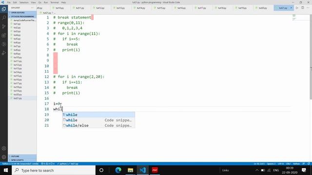Python | Lecture 21 - Break And Continue смотреть онлайн