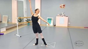 Танлие с перегибом корпуса. Уроки хореографии .