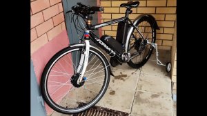 Электрофикация велосипеда Forward 28 дюймов передний привод 36 Вт