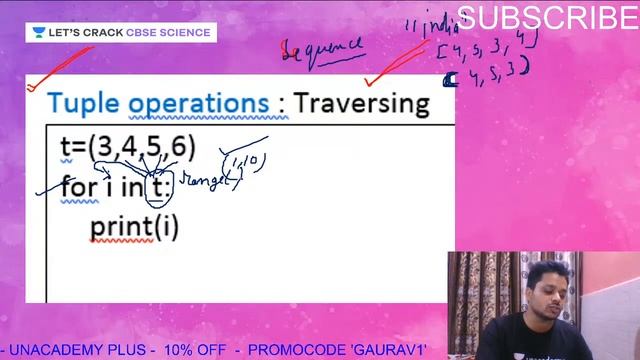 Tuple in Python | Part 1 | CBSE Science | Gaurav Garg смотреть онлайн