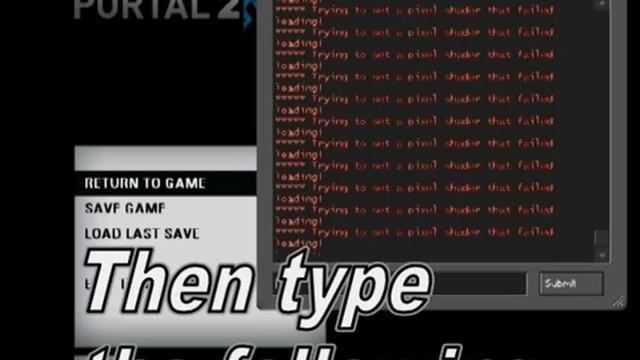 portal2 black screen fix смотреть онлайн