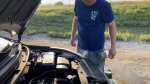 KiA RiO ЗАМЕНА АНТИФРИЗА С ЗЕЛЁНОГО НА КРАСНЫЙ