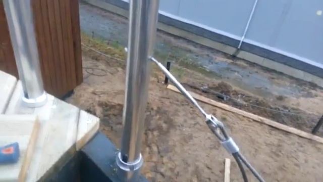 Монтаж перил из нержавеющей стали в СПб смотреть онлайн