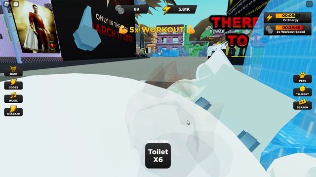 *NEW* 2023 ALL WORKING SHAZAM UPDATE CODES FOR STRONGMAN SIMULATOR! ROBLOX STRONGMAN SIMULATOR CODE смотреть онлайн