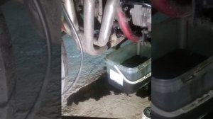 Замена масла в мотоцикле  Suzuki bandit 600-1200.