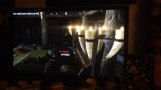 Skyrim drinking blood of Jarl of falkreath смотреть онлайн