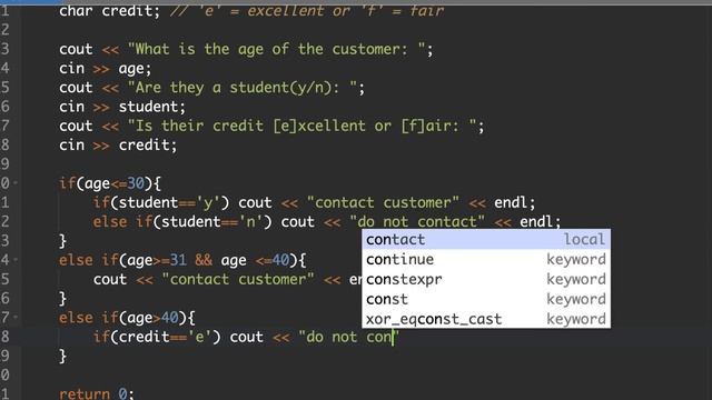 C++ Conditions Lesson 08) Decision Tree смотреть онлайн