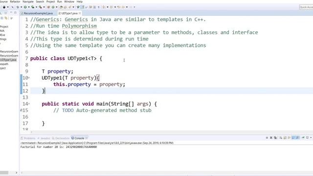 Java Generics Type смотреть онлайн
