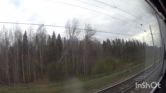 Поезд 354/ Лазаревское- Пермь/день 3/ приезд в Пермь,встретил Максим