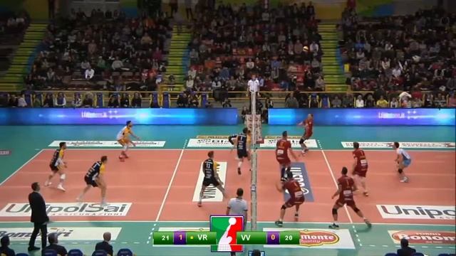 #Pallavolo SuperLega - Verona-Vibo Valentia 3-0: highlights смотреть онлайн