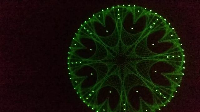 Stringart phosphor Fluorescent Filaments ( стрингарт люминофор флуоресцентные нити ) смотреть онлайн