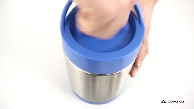 ПИЩЕВОЙ ТЕРМОС ИЗ НЕРЖАВЕЮЩЕЙ СТАЛИ 2 КОНТЕЙНЕРА ДЛЯ ПИЩИ 2 Л QUECHUA смотреть онлайн