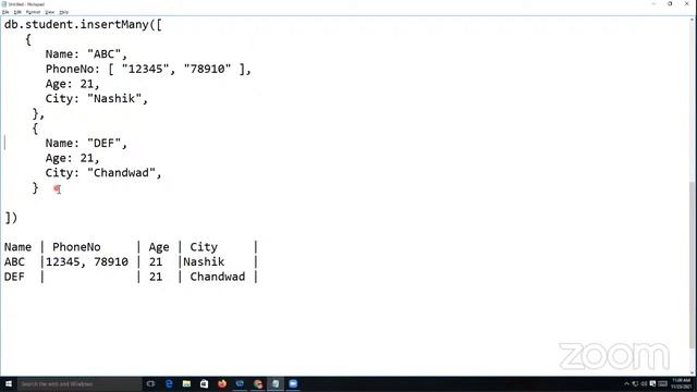 Mongo DB CRUD Operations смотреть онлайн