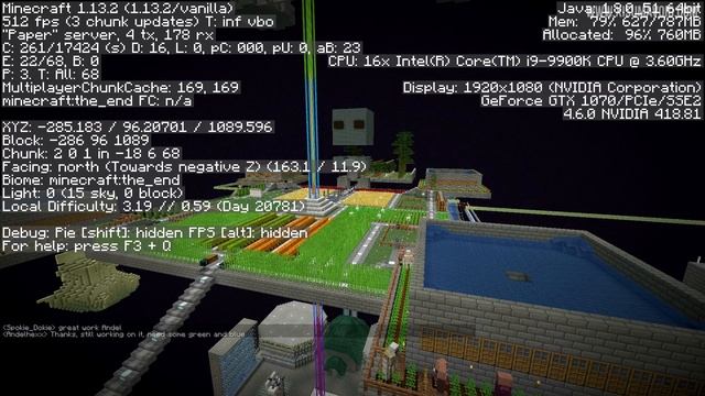 Minecraft 1.14 How To Reset End Chunks Tutorial смотреть онлайн