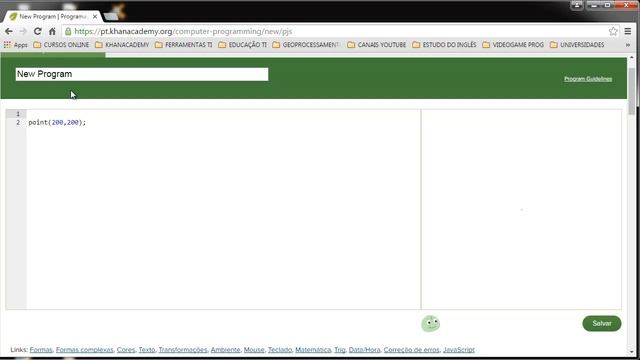 Processing + Javascript - Aula 01 - Pontos e Linhas смотреть онлайн