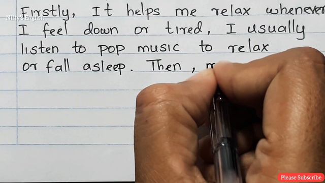 How to write an essay about music ? My Favourite music | pop music | music | Nifty's English смотреть онлайн