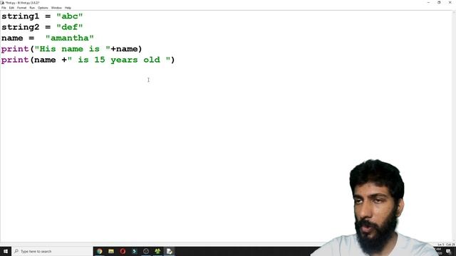 Concatenation, Escape Characters and Casting - Python for Beginners(Sinhala) - Part 4 | Amantha смотреть онлайн