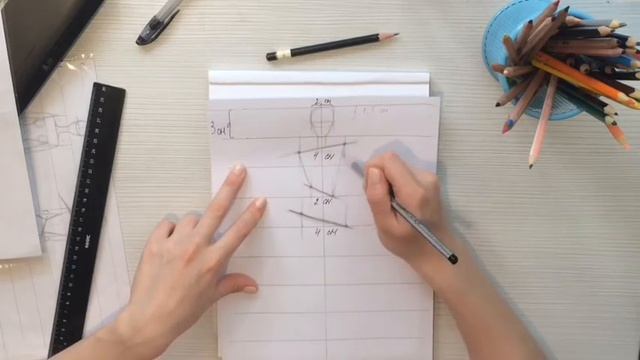 УЧИМСЯ РИСОВАТЬ ФИГУРУ ЧЕЛОВЕКА В ДИНАМИКЕ //HOW TO DRAW FASHION FIGURE // ФЭШН ИЛЛЮСТРАЦИЯ смотреть онлайн