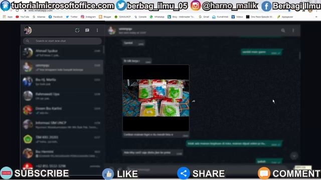 Cara Mengcopy Foto atau Gambar Dari WhatsApp Laptop ke Microsoft Word смотреть онлайн