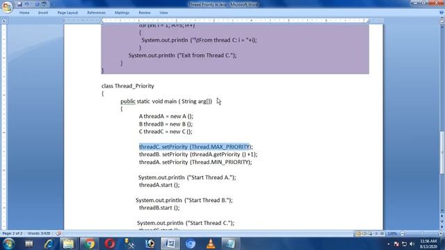 Thread Priority in Java смотреть онлайн