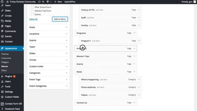 How to edit a Wordpress menu смотреть онлайн