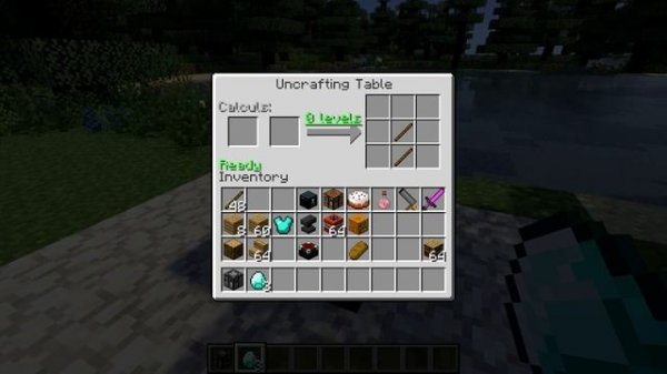 Minecraft Mods - Uncrafting Table Mod - REVERSE CRAFTING (Minecraft Mod Showcase)