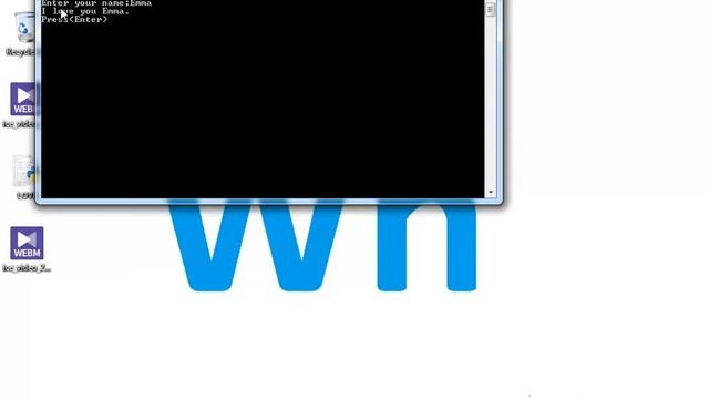 Run Python Love Letter Program. смотреть онлайн