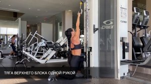 Тренировка для девушек спина + бицепс