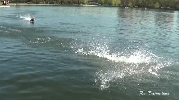 Лодки на радиоуправлении Открытие сезона 2014(Boats on the radio control in 2014 Season Opening