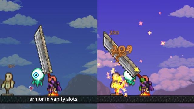 How to get +999% attack speed in Terraria in casual mode смотреть онлайн