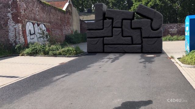 SOFTBODY TETRIS Motion Tracking TEST (Sorry for the bad result) ❤️ C4D4U смотреть онлайн