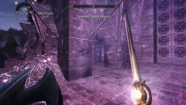 Let's play Skyrim part 98 Serana finds mother vampire Valerica