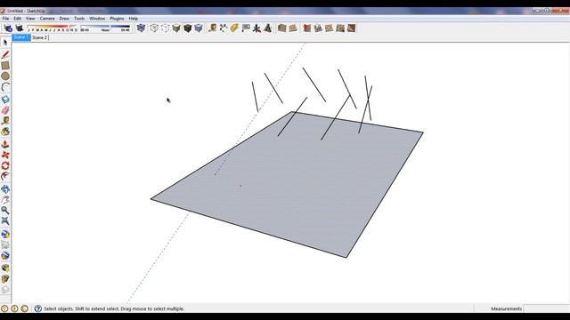 SketchUp Plugin Tutorial | Add Point at Intersection смотреть онлайн