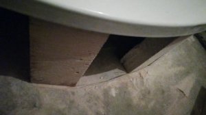 Душевой поддон, установка