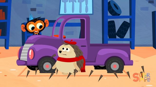 Злосчастный пикап профессора Дикобраза | Мистер Примат, обезьяна-механик | мультики для детей смотреть онлайн