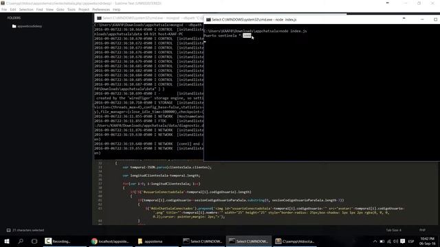 Impl-Chat grupal con Node js, Socket io y MongoDB смотреть онлайн