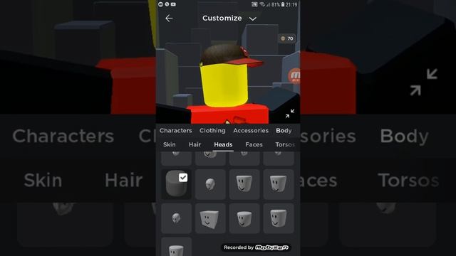 как сделать скин без лица в роблокс смотреть онлайн